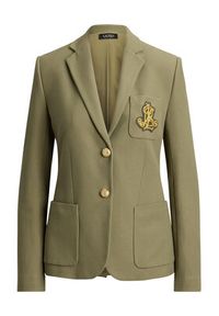 Lauren Ralph Lauren - LAUREN RALPH LAUREN Marynarka Bullion 200797305033 Zielony Regular Fit. Kolor: zielony. Materiał: bawełna #2