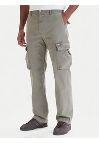 Tommy Jeans Spodnie cargo Otis DM0DM22403 Zielony Regular Fit. Kolor: zielony. Materiał: bawełna #1