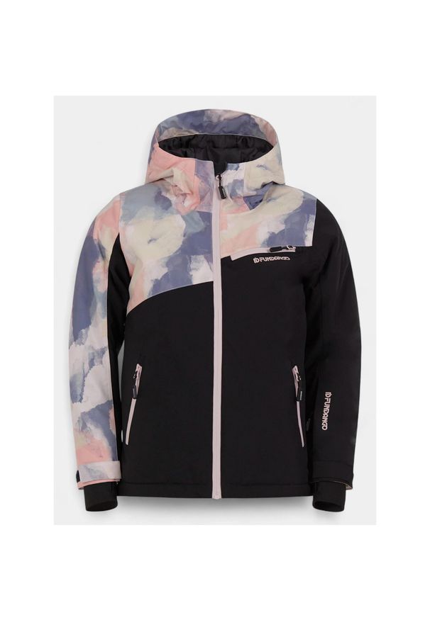FUNDANGO - Kurtka Narciarska Fundango Nova. Kolor: wielokolorowy, fioletowy, czarny, różowy. Sezon: zima. Sport: narciarstwo