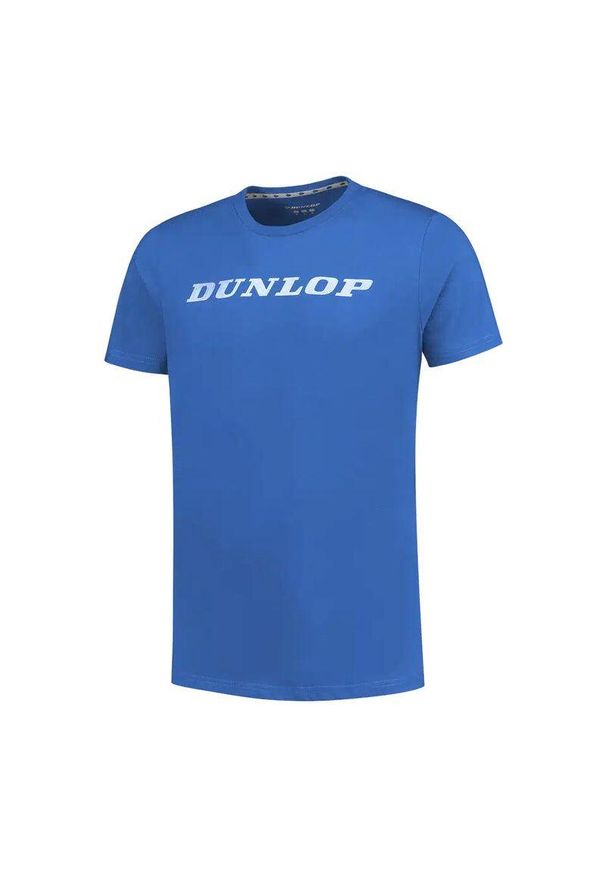DUNLOP - Koszulka sportowa męska Dunlop Essentials Tee. Kolor: niebieski. Sport: tenis