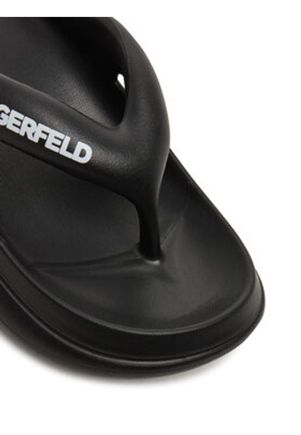 Karl Lagerfeld - KARL LAGERFELD Japonki Skoona II KL85025 Czarny. Kolor: czarny. Materiał: syntetyk