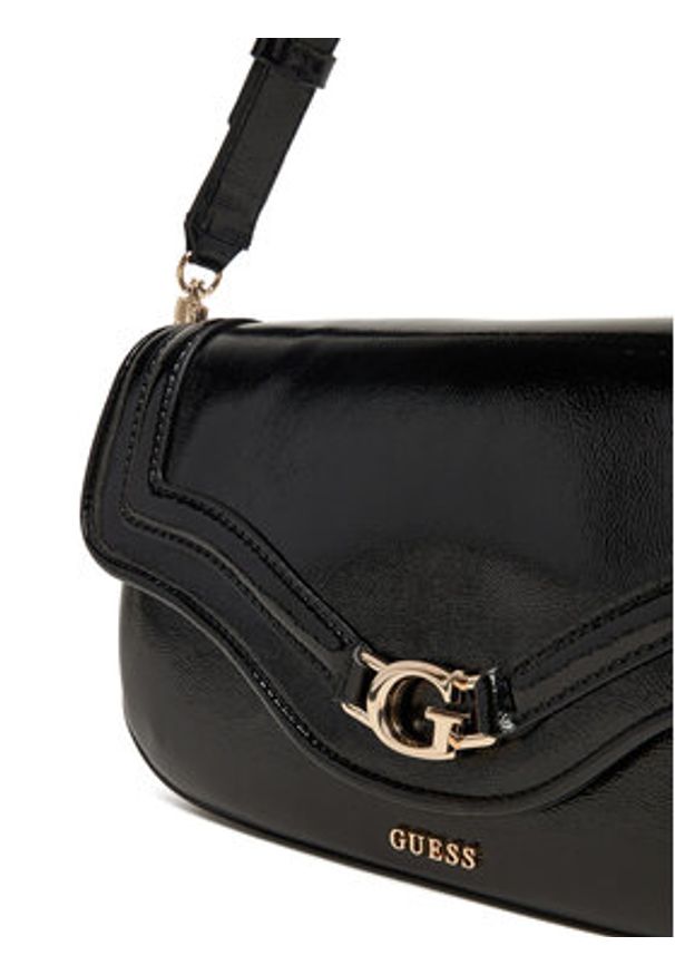 Guess Torebka 178715 Czarny. Kolor: czarny. Materiał: skórzane