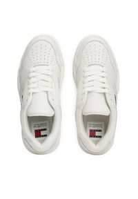 Tommy Jeans Sneakersy Tjw New Basket Sneaker Lc EN0EN02524 Écru. Materiał: skóra #4