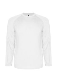 ROLY - Dziecięca/niemowlęca Koszulka Sportowa Montecarlo Z Długim Rękawem. Kolor: biały. Długość rękawa: długi rękaw. Długość: długie. Sport: turystyka piesza #1