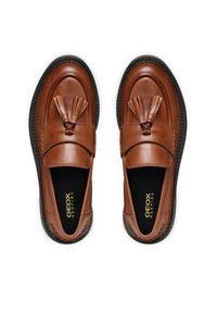 Geox Loafersy D Serilda D46WYH 00043 C6002 Brązowy. Kolor: brązowy. Materiał: skóra #5