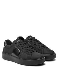 Karl Lagerfeld - KARL LAGERFELD Sneakersy KL52218 Czarny. Kolor: czarny. Materiał: skóra, nubuk #5
