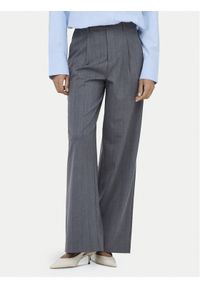 only - ONLY Spodnie materiałowe Jackie 15364312 Szary Wide Leg. Kolor: szary. Materiał: syntetyk #1