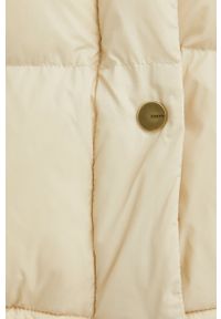 Pinko kurtka damska kolor czarny zimowa oversize. Kolor: beżowy. Materiał: syntetyk. Sezon: zima #3