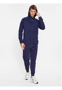 Under Armour Bluza Ua Rival Fleece Hoodie 1379757 Granatowy Loose Fit. Kolor: niebieski. Materiał: bawełna #5