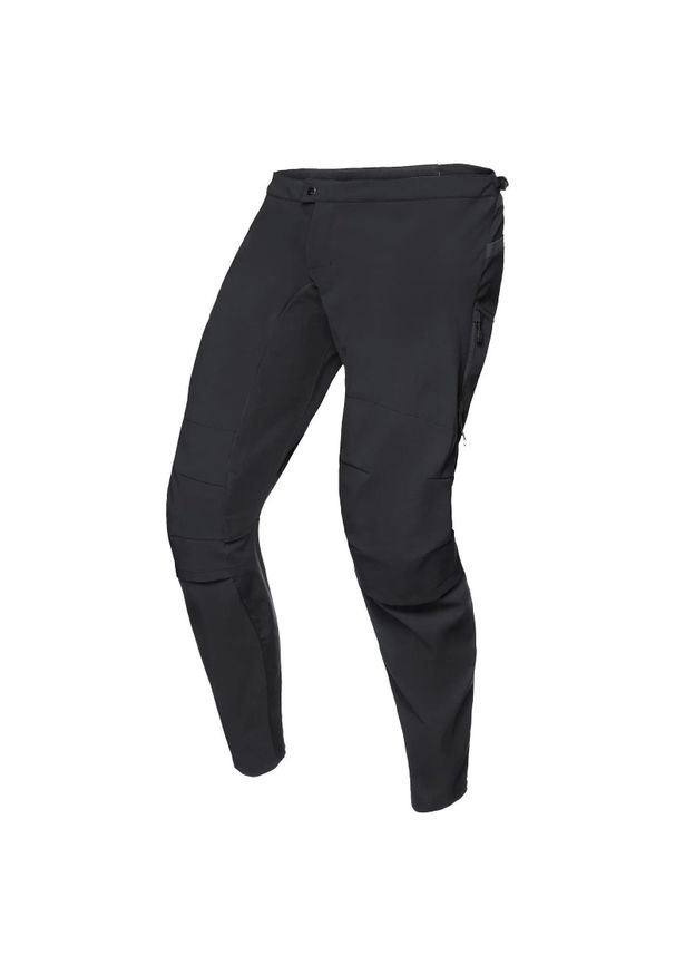 Vaude - Spodnie VAUDE Qimsa Pro Softshell II. Kolor: czarny. Materiał: softshell. Długość: długie