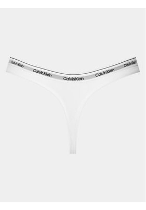 Calvin Klein Underwear Komplet 3 par stringów 000QD5209E Kolorowy. Materiał: bawełna. Wzór: kolorowy