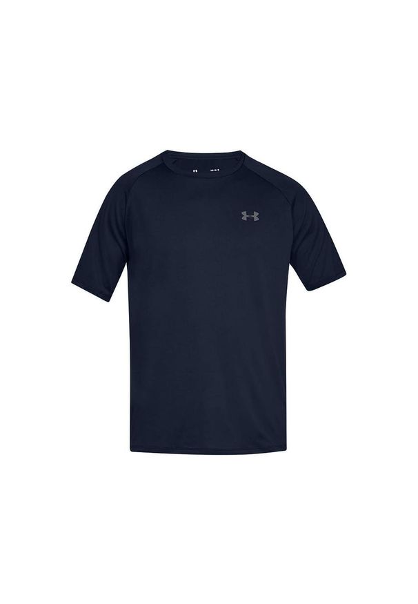 Koszulka z krótkim rękawem Męska Under Armour Czarny. Kolor: niebieski. Długość rękawa: krótki rękaw. Długość: krótkie. Sport: bieganie