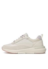 Calvin Klein Sneakersy Flexi Runner Lace Up-Nano Mn Mix HW0HW01581 Écru. Materiał: skóra #6