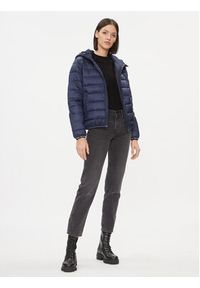 Tommy Jeans Kurtka puchowa Quilted DW0DW09350 Granatowy Regular Fit. Kolor: niebieski. Materiał: syntetyk #9