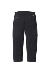 Vaude - Spodnie damskie VAUDE Farley Stretch Capri III. Kolor: czarny. Materiał: nylon
