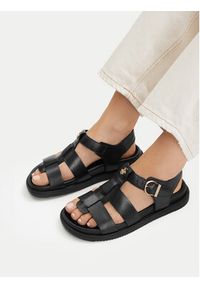 Beverly Hills Polo Club Sandały EO-WI16-SERDINIA-03 Czarny. Kolor: czarny. Materiał: skóra #6