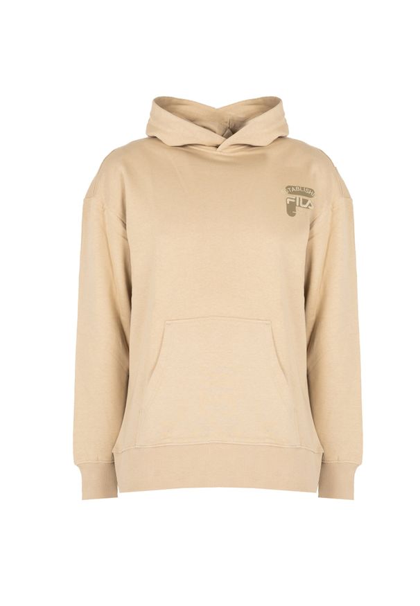 Fila Bluza "Baar" | FAM0333 | Mężczyzna | Brązowy. Typ kołnierza: kaptur. Kolor: brązowy. Materiał: bawełna