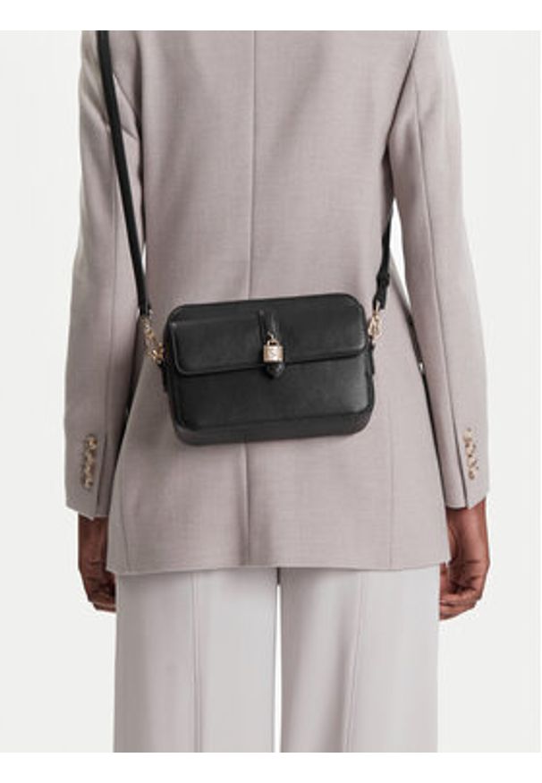 Karl Lagerfeld - KARL LAGERFELD Torebka A3W30153 Czarny. Kolor: czarny. Materiał: skórzane