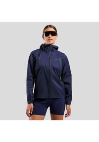 Kurtka przeciwdeszczowa damska Odlo X-ALP WATERPROOF PRO Jacket. Kolor: niebieski. Sport: bieganie