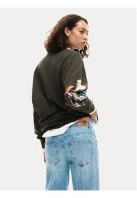 Desigual Bluza Evelyn 26SWSK16 Szary Regular Fit. Kolor: szary. Materiał: bawełna #5