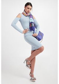 Liu Jo - Sweter damski LIU JO. Materiał: dzianina, materiał. Wzór: aplikacja