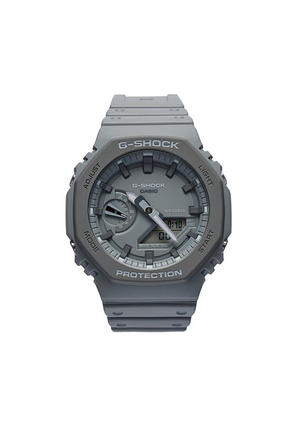 G-Shock Zegarek GA-2110ET-8AER Szary. Kolor: szary