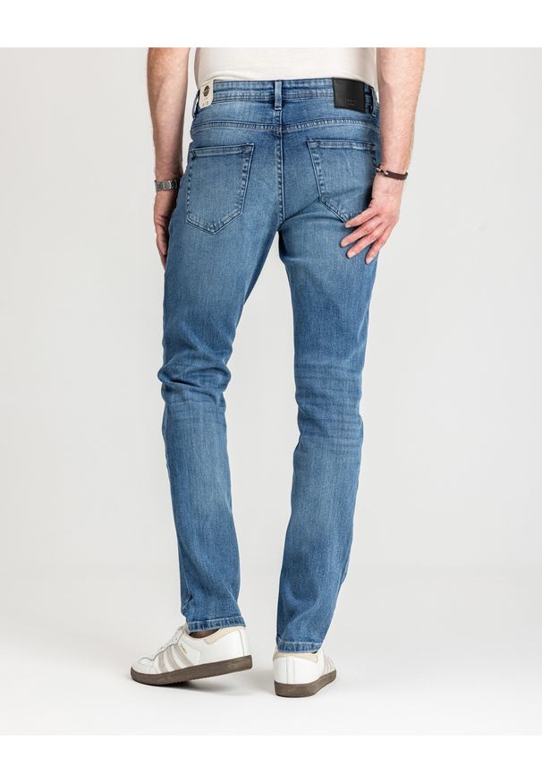 MARCUS - Męskie Spodnie Jeansowe Marcus Felix 2211 Urban Blue Used 14-200296