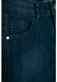 Guess Jeans - Szorty dziecięce 118-175 cm. Kolor: niebieski. Materiał: bawełna, jeans, denim, materiał, elastan, poliester #3