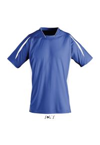 SOL'S - Koszulka dziecięca Sol's Maracana 2 Ssl. Kolor: wielokolorowy, niebieski, biały. Sport: piłka nożna #1