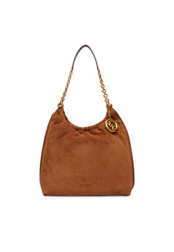 MICHAEL Michael Kors Torebka 30S6A15L7S Brązowy. Kolor: brązowy. Materiał: skórzane, zamszowe