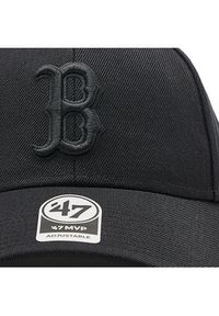 47 Brand Czapka z daszkiem Boston Red Sox Mvp B-MVPSP02WBP-BKB Czarny. Kolor: czarny. Materiał: materiał, akryl