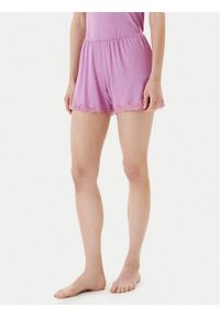 United Colors of Benetton - United Colors Of Benetton Szorty piżamowe 3Z123900V Różowy Regular Fit. Kolor: różowy. Materiał: wiskoza
