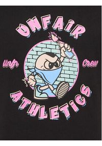 Unfair Athletics T-Shirt UNFR23-010 Czarny Regular Fit. Kolor: czarny. Materiał: bawełna