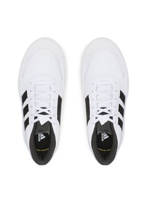 Adidas - adidas Sneakersy Osade IG7316 Biały. Kolor: biały. Materiał: skóra