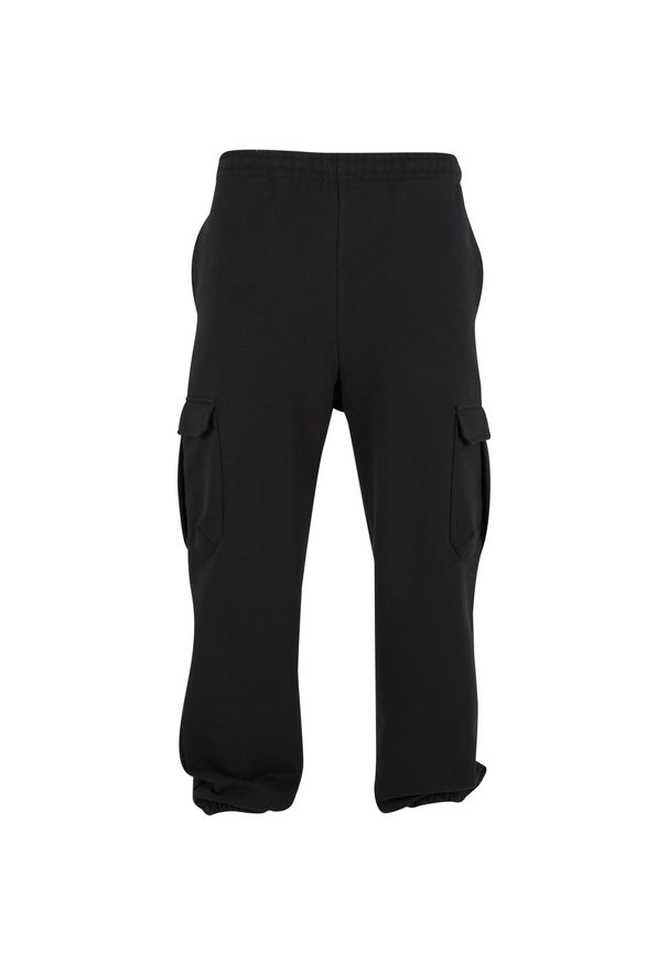 Spodnie dresowe Cargo Urban Classics 90´S. Kolor: czarny. Materiał: dresówka. Sezon: lato
