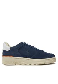 Polo Ralph Lauren Sneakersy 809940315001 Niebieski. Kolor: niebieski. Materiał: skóra, zamsz