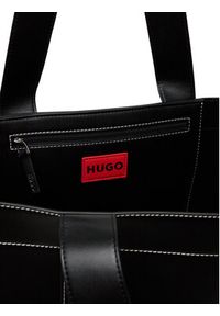 Hugo - HUGO Torebka 50547481 Czarny. Kolor: czarny. Materiał: skórzane #4