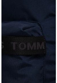 Tommy Jeans plecak damski kolor granatowy mały z nadrukiem. Kolor: niebieski. Materiał: poliester. Wzór: nadruk #2
