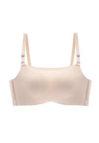 Intica - Biustonosz push-up z regulowanymi ramiączkami piankowy Ihna. Kolor: beżowy. Materiał: materiał. Rodzaj stanika: push-up