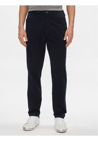 Selected Homme Spodnie materiałowe X-Miles 16085174 Granatowy Slim Tapered Fit. Kolor: niebieski. Materiał: bawełna