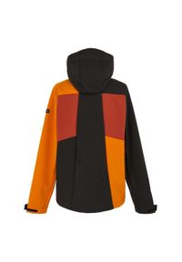Regatta - Męska Kurtka Soft Shell Hewitts X Colour Block. Kolor: czerwony, wielokolorowy, czarny