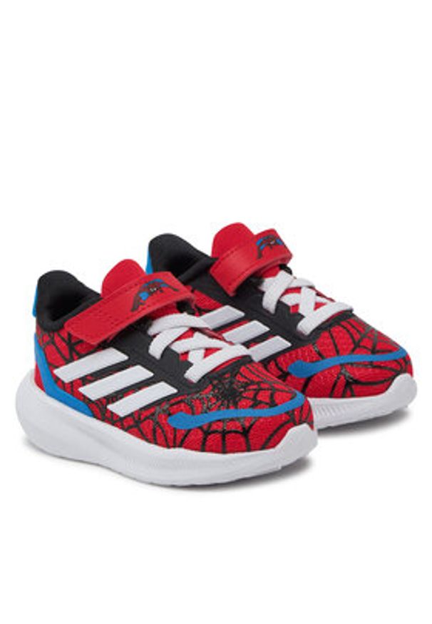 Adidas - adidas Sneakersy Marvel Spider-Man Runfalcon 3.0 IH8758 Czerwony. Kolor: czerwony. Materiał: materiał. Wzór: motyw z bajki