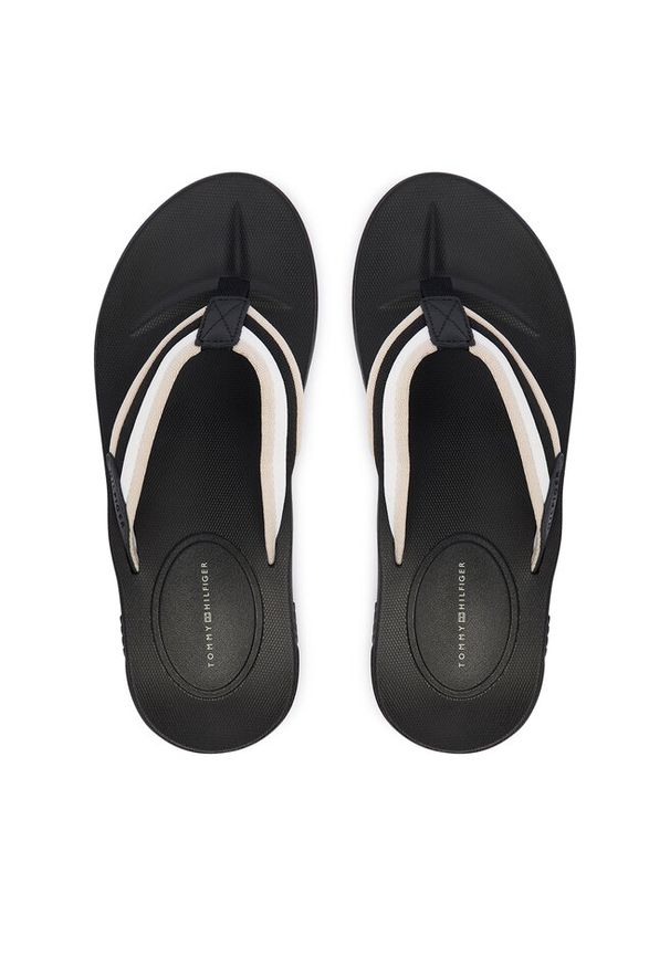 TOMMY HILFIGER - Japonki Tommy Hilfiger. Kolor: czarny