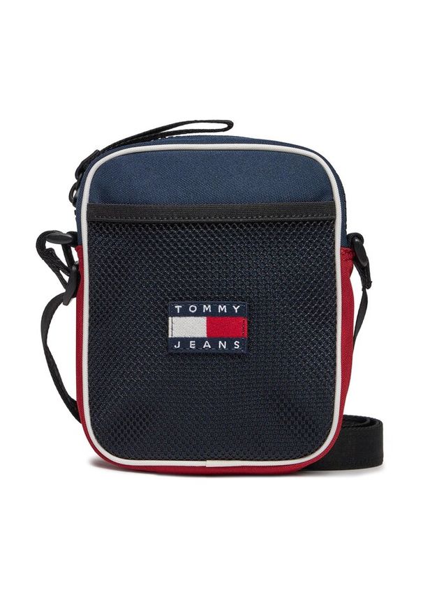Saszetka Tommy Jeans. Kolor: niebieski