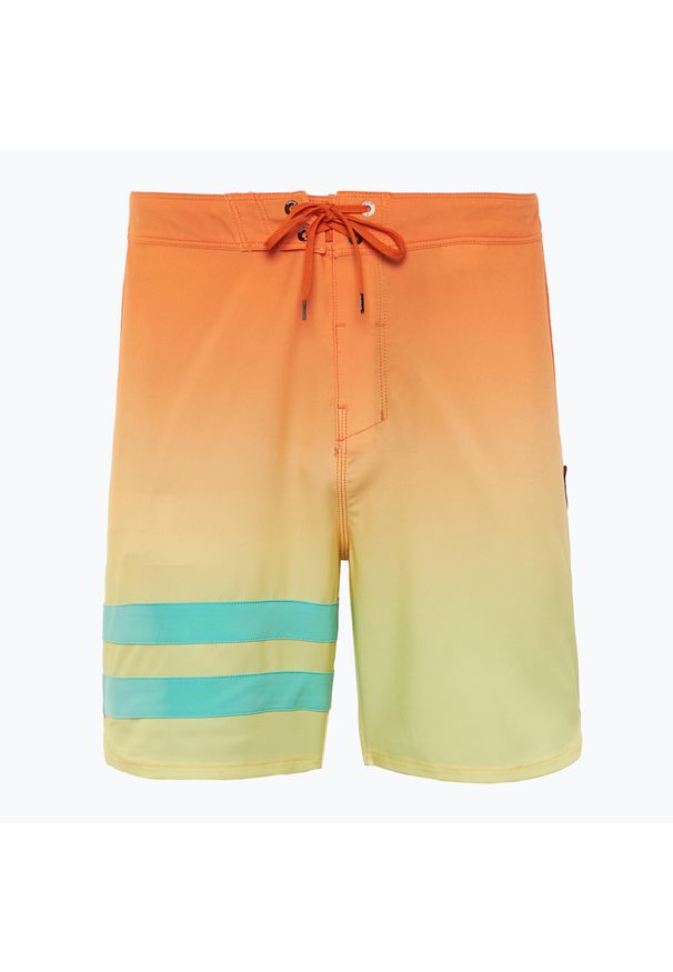Szorty kąpielowe męskie Hurley Phantom Block Party 18". Kolor: żółty