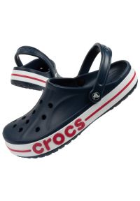 Klapki Crocs Bayaband U 205089-4CC niebieskie. Kolor: niebieski. Materiał: guma, materiał, tworzywo sztuczne