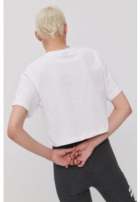 Ellesse T-shirt damski kolor biały SGB06838-Black. Kolor: biały. Materiał: dzianina. Wzór: aplikacja #3