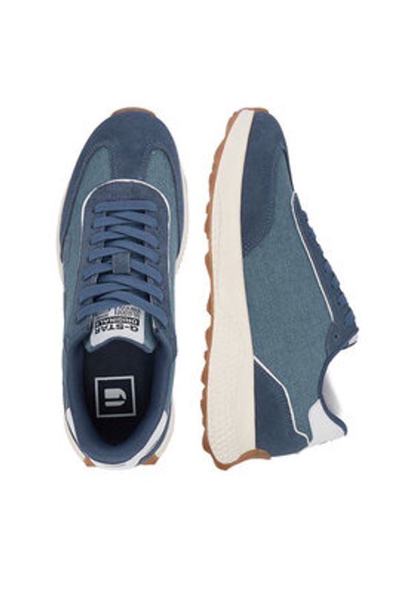 G-Star RAW - G-Star Raw Sneakersy EO-EDITH Niebieski. Kolor: niebieski. Materiał: materiał