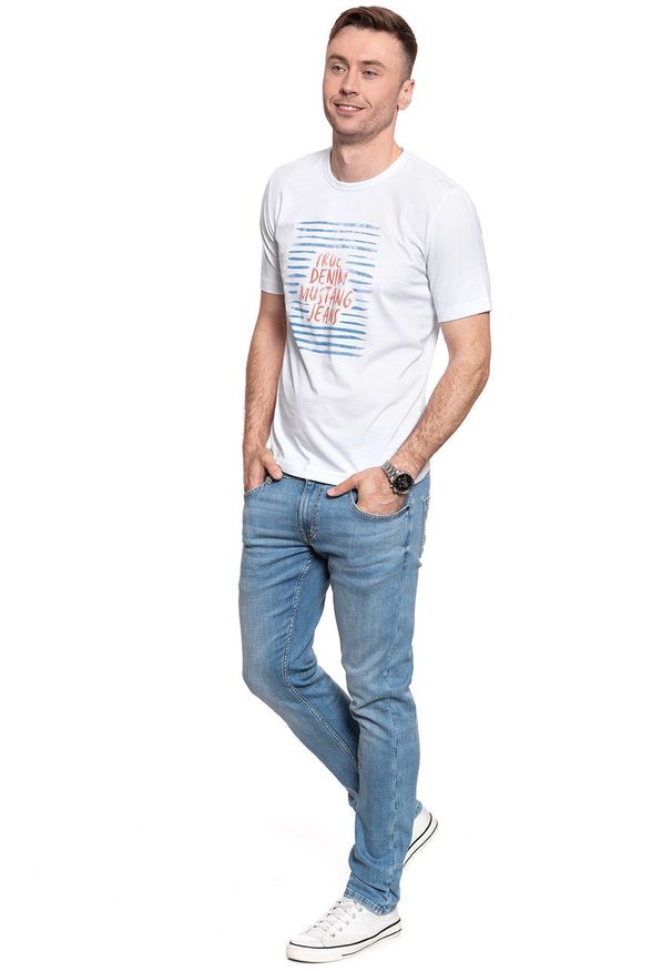 Mustang - MUSTANG T SHIRT Alex C front AW 1009529 2045