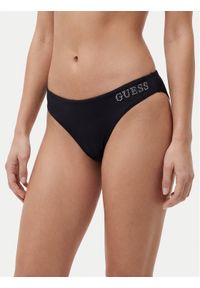 Guess Dół od bikini E6GO28 KF442 Czarny. Kolor: czarny. Materiał: syntetyk #1
